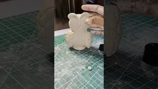 clay owl ||sculpting an owl || Part 1 #shorts #ytshortsindia #diy #craft #sculpture #barnowl