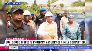 Gov. Ododo Inspects Projects, Assures Of Timely Completion