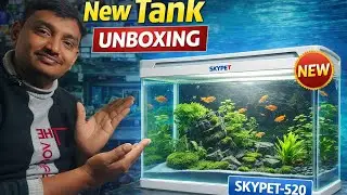 New Generation Aquarium Tank | SKYPET-520 Unboxing Hindi #fishtankdesign #fishtank #aquarium 