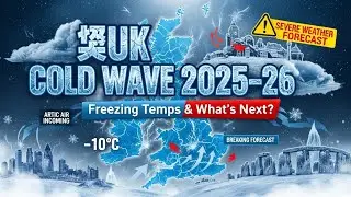 Холодная волна в Великобритании 2025&ndash;26: морозы и что дальше?