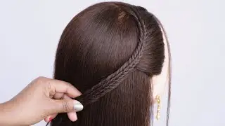 Stylish Braid Hairstyle For Girls | Easy & New Hairstyle | Simple Open Hairstyle for Girls