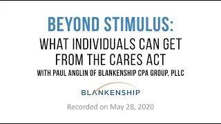 Beyond Stimulus: What Individuals Can Get from the CARES Act
