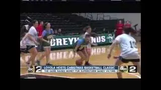 Christmas Basketball Classic supports Hurricane Sandy relief efforts (WMAR-TV)