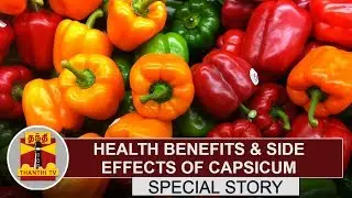 Health Benefits & Side effects of Capsicum | Thanthi TV