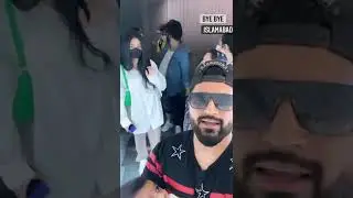 Sarah Falak with daughter Alyana Noor Zafar khan & full family at airport #sarahkhan #sarahfalak