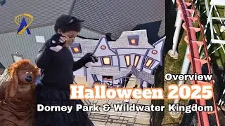 Dorney Park & Wildwater Kingdom Halloween 2025 Daytime Highlights