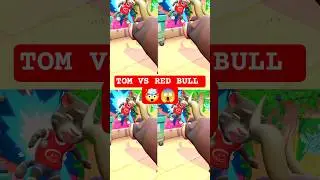 Говорящий Том против Red Bull: бойцовский вызов 😱😲 #смешно #говорящийтом #шорты