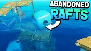 ABANDONED RAFTS & EXPLORABLE ISLANDS! (New Raft 2018 Update Gameplay)