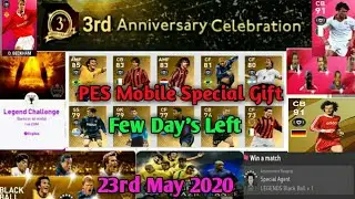 PES Mobile Special Gift Coming In PES 2020 Mobile || PES Mobile 3rd Anniversary || PES Galaxy Mobile