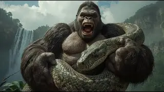 NEW! King Kong vs Anaconda 2026: Brutal Battle for the Jungle Throne | Full Story in 4K HDR