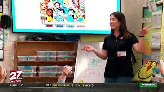 Meteorologist Visits Brooklyn Elementary