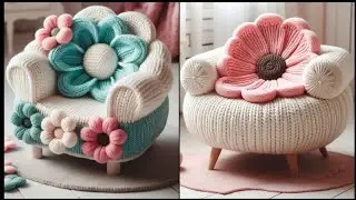 Crochet Bed Floral Wool Acrylic Wheel Chair Blanket Cover's Sofa Cover's Runner Arm Coach Sofa Cover