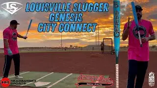 Louisville Slugger Genesis City Connect | Эксклюзив от Headbanger Sports | Обзор биты USSSA Slowp...