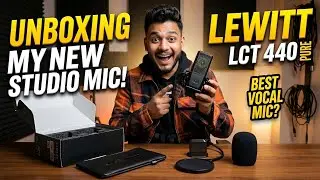 Bought a LEWITT Mic | Unboxing My New Studio Mic | Audio Test & Experience | LEWITT LCT 440 Pure