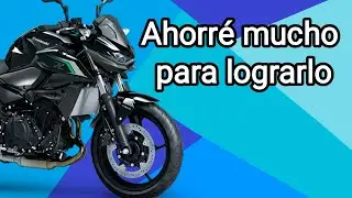Me compr&eacute; la moto de mi sue&ntilde;os😭 kawasaki Z500 