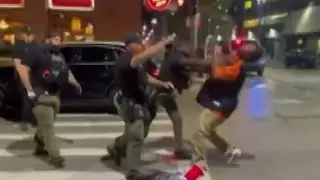Interim Detroit police chief James White addresses viral video showing controversial Greektown a...