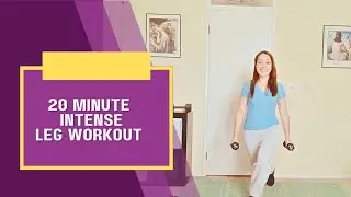 20 Minute Intense Leg Home Workout 