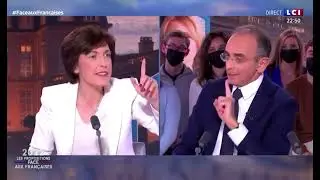 Eric Zemmour clash Ruth Elkrief sur LCI 