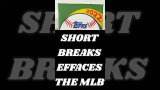 Short Breaks Effaces the MLB #mlb #baseball #cards 525