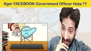 Pakistani Reacts to  What If Facebook Was Indian Government Office ? | Angry Prash | My Reaction
