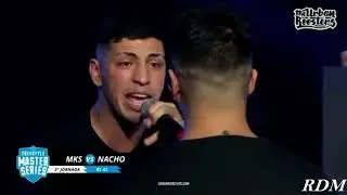 🤯 &iexcl;TREMENDO FLOW Y METRICA DE NACHO! 🔥 MKS vs NACHO | MINUTO A SANGRE | FMS ARGENTINA | JORNADA 2