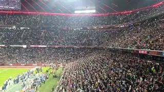 NFL Germany in Munich 2022 - Country Roads sung by the crowd #nflmunich #nfl #nflgermany