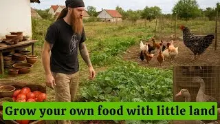 How to Grow Your Own Food in a Small Space and Become Self-Sufficient!