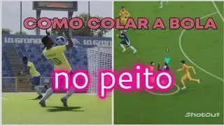 como matar a  bola no peito#efootball2024#neymarjr #Ronaldinhogaúcho#pes#dribles#sharefactore#shorts