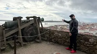 I went to Sao Jorge Castle with the funicular #lisbon #lisboa #portugal #funicular #saojorgecastle