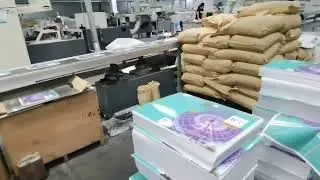 3 Cambridge-12000 Perfect Binding Lines Power Textbook Production in Northeast China #bookbinding