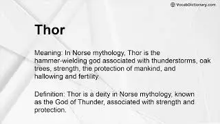 Thor Meaning