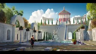 【$140 MasterClass】Mythical Architecture Design with Blender / 3DCoat for Beginners