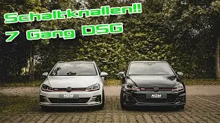 Endlich wieder Schaltknallen Golf 7.5 GTI!! 7 Gang DSG!!