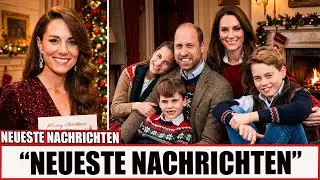 George, Charlotte & Louis stehlen William und Catherine bei der Weihnachtskarte 2025 die Show