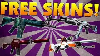 САЙТЫ, КОТОРЫЕ БЕСПЛАТНО РАЗДАЮТ СКИНЫ CS: GO