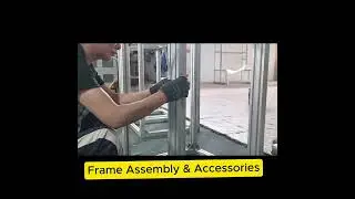 Custom Aluminum Profile Frames for Export Display Racks, Workbenches and more.