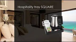 B-TRAY SQUARE | Welcome tray | Hospitality tray | Willkommenstablett | Plateau de courtoisie