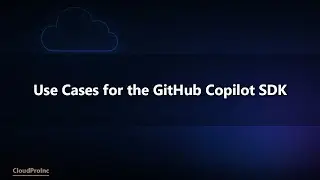 GitHub Copilot SDK Use Cases