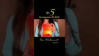 The Alchemist| #bookreview #learning #innerpower #healingjourney #shortvideo #shorts #selflove