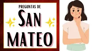 15 PREGUNTAS DEL EVANGELIO SAN MATEO ¿Y TU, LO SABIAS? #isaias419 #testbiblico #estudiobiblico