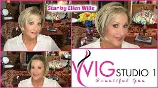 Ellen Wille STAR Wig Review | Sandy Blonde Rooted | Crazy Wig Lady