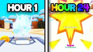 Высиживание зимнего яйца за 24 часа в Bubblegum Sim Infinity! ❄️