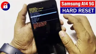 Samsung A14 5G  Hard Reset | Forgot Password | Format 🔓 🔓🔓