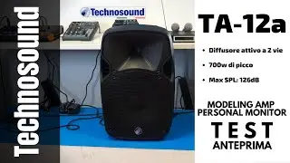 Demo Technosound speaker TA12a