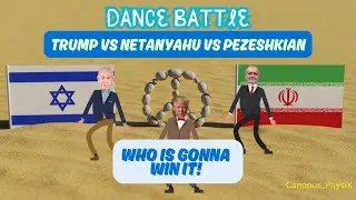 Dance Battle - Trump Vs Netanyahu Vs Pezeshkian