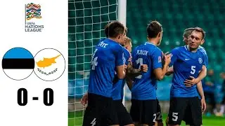 Estonia vs Cyprus 0-0 Highlights & Goals | Nations League 2021 HD