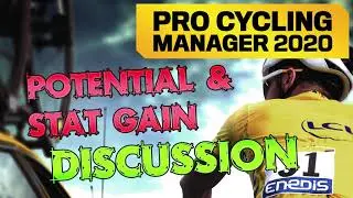 PCM2020 Pro Cyclist Potential & Stats (Part 1)