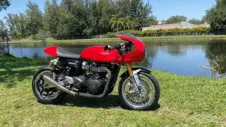 2016 Triumph Thruxton R Walk Around!