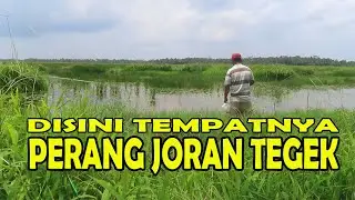 SENSASI BARU MANCING PAKAI JORAN TEGEK DIPARIT SAWAH #yansunofficial #sensasi baru mancingjorantegek
