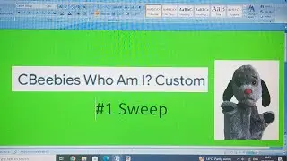 CBeebies Who Am I? Custom #1 (Sweep)  